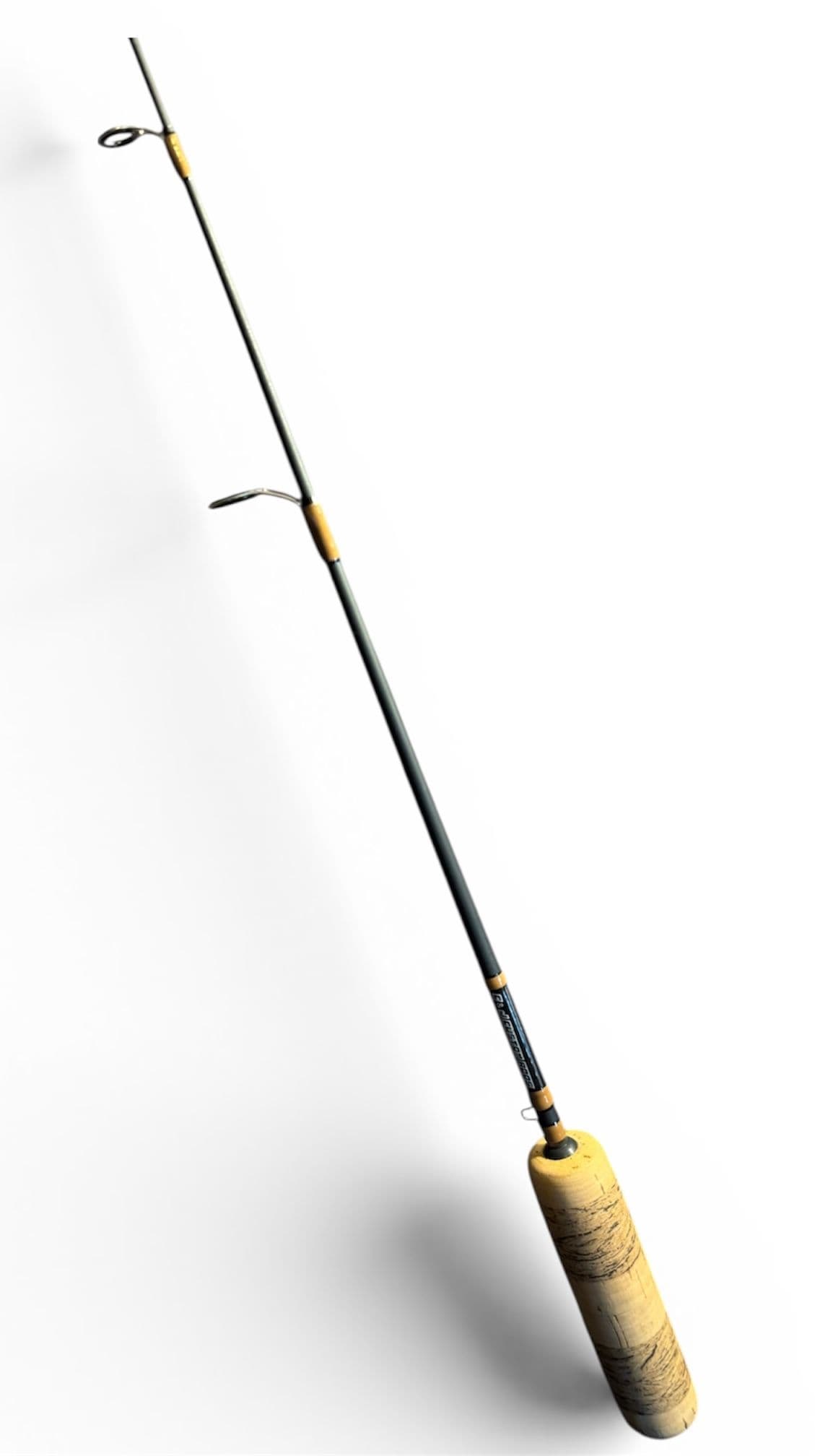 28" Black Hole Hog, Brown Threads, Custom Cork Straight Grip